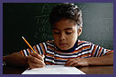 Boy at Desk